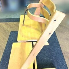 ④店頭引き取り◆STOKKE/ストッケ◆子供用 チェア 椅子 ダイニングチェア ナチュラル の画像