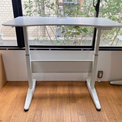 オフィス用 昇降デスク   白 / 大阪市 / 引き取りのみの画像