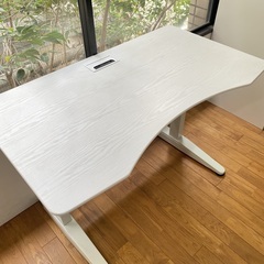 オフィス用 昇降デスク   白 / 大阪市 / 引き取りのみの画像
