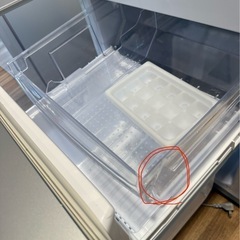 シャープ　冷蔵庫　付け替えどっちもドアの画像