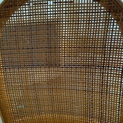 藤の椅子 ジャンク あげますの画像