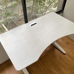 オフィス用 昇降デスク 白 / 大阪市 / 引き取りのみの画像