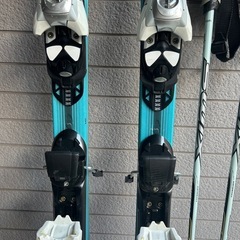 スキー板　ストック　ケース付の画像