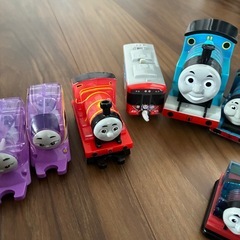 トーマス　おもちゃ　ハッピーセットやガチャガチャの画像