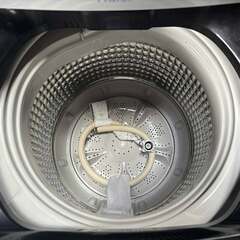 Haier ハイアール 洗濯機 縦型 JW-XP2CD55F(XK) 5.5kg 2025年製 簡易乾燥機能付 一人暮らし 美品の画像