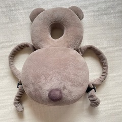 赤ちゃん 転倒防止クッション くまの画像
