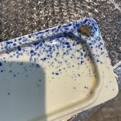 【引き取り限定】中古品　長方形皿　角皿　7枚セットの画像