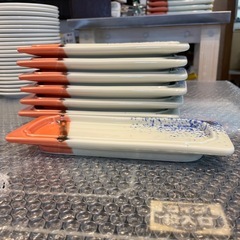 【引き取り限定】中古品　長方形皿　角皿　7枚セットの画像