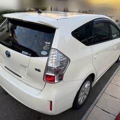 プリウスアルファ　車検有　13万5千km  HVBT交換済の画像