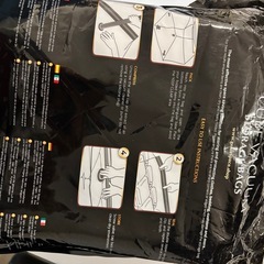 新品未使用品　超強力プレミアムキューブ真空圧縮収納バッグ ハンドポンプ付きの画像