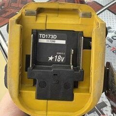 【引取限定】【中古】マキタ TD173D インパクトドライバ 18V 本体のみ 【ハンズクラフト宮崎新名爪店】の画像