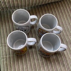 マグカップ グレー ビール関連デザイン　4個の画像