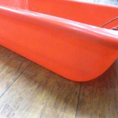 ソリ ジャンボソリ 大型ソリ ジャンボそり 全長 約91cm 中古 赤 レッド 札幌市 厚別区の画像