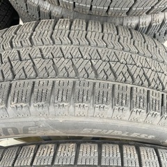 ③ 185/65R15ブリヂストンブリザックVRX2アルミ付きスタッドレスタイヤ、プリウス、PCD100、2024年の画像