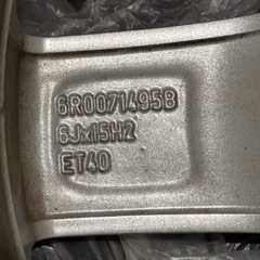 Volkswagen POLO 純正15インチスタッドレス
の画像