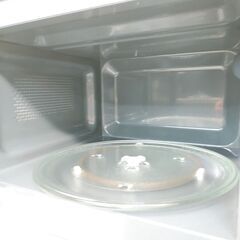 3か月間保証☆配達有り！5900円(税込）シャープ 電子レンジ ターンテーブル 2022年製 ホワイトの画像