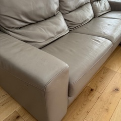 レザー　ソファの画像