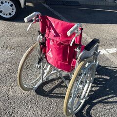 （美品）介助式中古車椅子／幸和製作所の画像