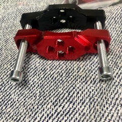 バイク フォグ ランプ ステー stay パイプ クランプ 自転車 54㎝の画像