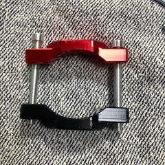 バイク フォグ ランプ ステー stay パイプ クランプ 自転車 54㎝の画像