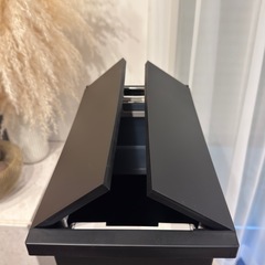 マットブラック ゴミ箱 大の画像
