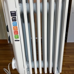 【美品】デロンギ RHJ35M0812-DG オイルヒーター 8〜10畳向け デジタルタイマー付きの画像