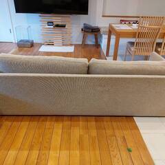 BoConcept｜3人掛けソファ｜中古｜汚れ・壊れあり（脚）｜ライトグレーの画像