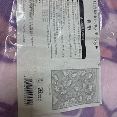 乃木坂サンリオコラボ毛布の画像