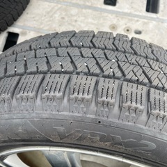 ⑤185/65R15ブリヂストンブリザックVRX2アルミ付きスタッドレスタイヤ、プリウス、PCD100、2024年モデルの画像