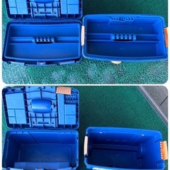 ツールステーション キャスター付き工具箱 の画像