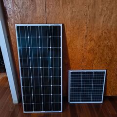 [購入時総額約7万円] ソーラーパネルセットの画像