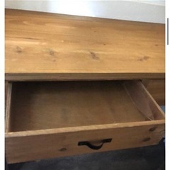 Salyu アンティーク調デスクの画像