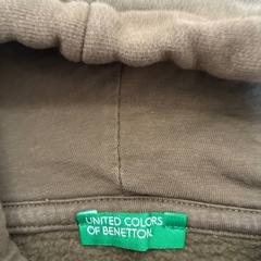 レディースパーカーL  グリーンの画像