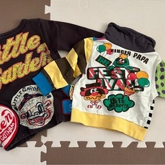 90-95cm パーカー 秋～冬服 まとめ売りの画像