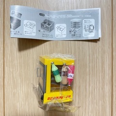 【新品】ガチャ／冷蔵ケース／ミニ駄菓子屋マスコット６の画像