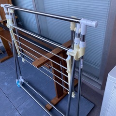 洗濯物干し用　ラックの画像