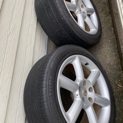 フェアレディZ Z33 前期 ホイールタイヤセット　引取り限定！の画像