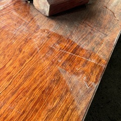 ブビンガ　テーブル　座卓の画像