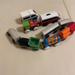 お譲り！ブリオ，IKEA電車の画像