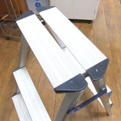 踏み台 脚立 アルミ 日本アルミ 天板高さ 798mm  TNS-8 中古 札幌市 厚別区の画像