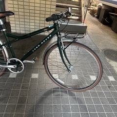 大人用自転車　クロスバイク　700×32c ランドローバー　クロスバイク　の画像