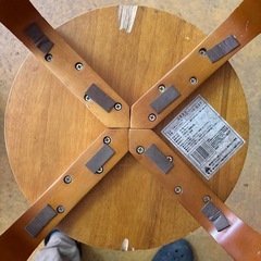 丸イス　木製の画像