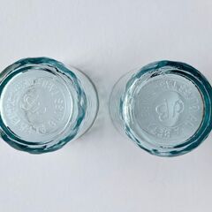 【未使用6客中2客】I-Lex ガラスタンブラー AB-4003-LB ライトブルーの画像