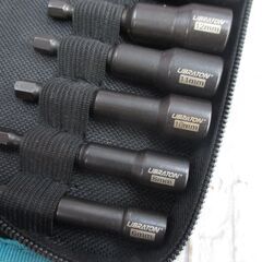LIBRATON 915109 ビットセット 中古美品 14/13/12/11/10/8/6mm 9/16 1/2 7/16 3/8 11/32 5/16 1/4 150mm 【ハンズクラフト宜野湾店】【ハンズクラフト宜野湾店】の画像