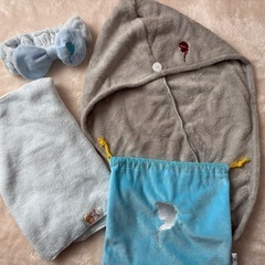 お風呂上がりドライタオルの画像