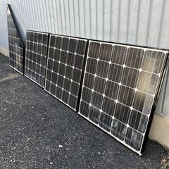 BY 三菱 太陽電池モジュール 太陽光パネル 10枚セット 約165×86:6枚 約84×86:3枚 +1枚 現状品 店頭引渡のみ(愛知県岡崎市 41119Y01 ジの画像