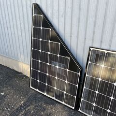 BY 三菱 太陽電池モジュール 太陽光パネル 10枚セット 約165×86:6枚 約84×86:3枚 +1枚 現状品 店頭引渡のみ(愛知県岡崎市 41119Y01 ジの画像