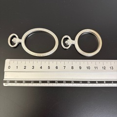 シルバー　レジンアクセサリー枠　６個の画像
