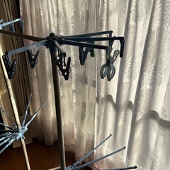 11/24お取引き　室内用　洗濯物干しの画像