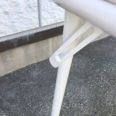 JM20450K) 折畳テーブル＜幅：約81cm 高さ：約70cm 奥行：約81cm＞中古品【取りに来られる方限定】　 の画像